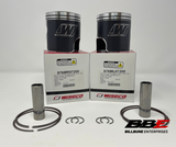 ‘69-‘75 Suzuki T500 2.00mm O/S 72.00mm Bore Wiseco Piston Kits, Titan