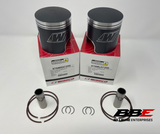 ‘69-‘75 Suzuki T500 2.00mm O/S 72.00mm Bore Wiseco Piston Kits, Titan
