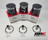 ‘72-'77 Suzuki GT750 Wiseco 2.00mm O/S 72.00mm Bore Piston Kits, Water Buffalo