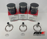 ‘72-'77 Suzuki GT750 Wiseco 1.50mm O/S 71.50mm Bore Piston Kits, Water Buffalo