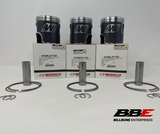 ‘72-'77 Suzuki GT750 Wiseco 1.50mm O/S 71.50mm Bore Piston Kits, Water Buffalo
