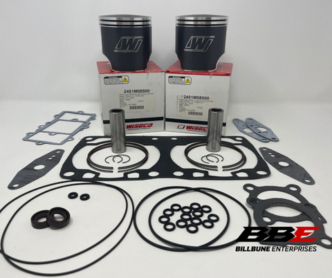 '07-'09 Arctic Cat M8, F8 800 Wiseco Top End Kit Standard 85mm Bore Piston Kits, Gaskets