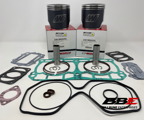 '08-'12 Ski-Doo 800R PTEK Wiseco Top End Kit Standard 82mm Bore Piston Kits Gaskets