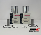 '87-'93 Yamaha Exciter 570 Wiseco .50mm, .020" Oversized 73.50mm Bore Piston Kits