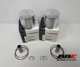 '87-'93 Yamaha Exciter 570 Wiseco .50mm, .020" Oversized 73.50mm Bore Piston Kits