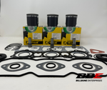 '95-'99 Polaris Indy XLT 600 Engine Kit .50mm O/S 65.50mm Bore Piston Kits Gaskets Seals