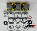 '95-'99 Polaris Indy XLT 600 Engine Kit .50mm O/S 65.50mm Bore Piston Kits Gaskets Seals