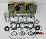 '95-'99 Polaris Indy XLT 600 Engine Kit .50mm O/S 65.50mm Bore Piston Kits Gaskets Seals