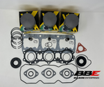 '95-'99 Polaris Indy XLT 600 Engine Kit 1mm O/S 66mm Bore Piston Kits Gaskets Seals