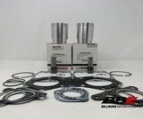 ‘99-‘01 Polaris XCF SP Edge 440 Top End Kit, Stock 65.50mm Bore Piston Kits, Gaskets