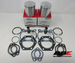 ‘97-‘98 Polaris XCF 440 Top End Kit, Stock 65.50mm Bore Piston Kits, Gaskets