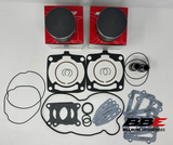‘08-‘18 Polaris 600 IQ Racer Top End Kit Wiseco Stock 73.80mm Bore Pistons, Gaskets