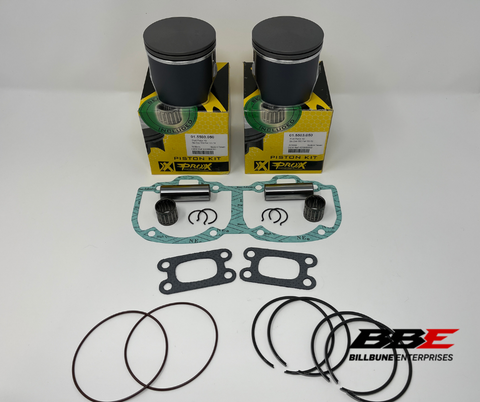 '03-'19 Ski-doo 550F .50mm Over 76.50mm Bore Piston Kits / Top End Gasket Set