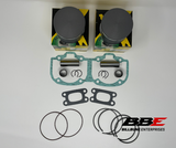'03-'19 Ski-doo 550F .50mm Over 76.50mm Bore Piston Kits / Top End Gasket Set
