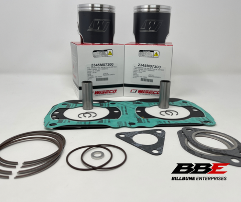 '98-'06 Polaris Indy 500 Top End Kit 1.00mm Over 73.00mm Bore Pistons, Gaskets