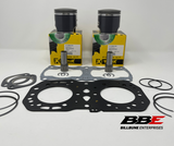 '98-'06 Polaris Indy 500 Top End Kit Standard 72mm Bore Pistons, Gaskets Classic