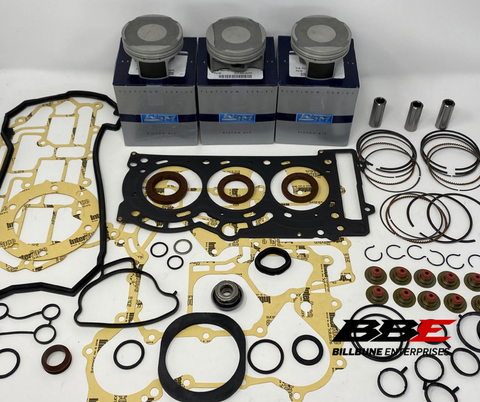 '14-'22 Sea-doo 900 Spark .25mm O/S 74.25mm Bore Pistons / Comp. Gaskets W/ Seals