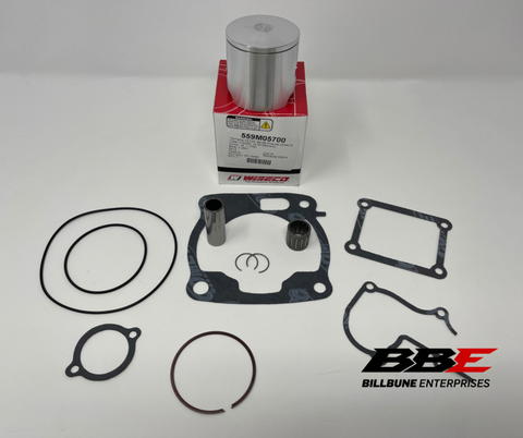 '86-'88 Yamaha YZ125 Wiseco Top End Kit 57mm Bore 1mm, .040" O/S Piston, Gaskets