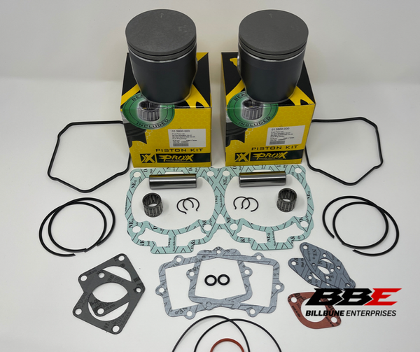 thumbnail image 2 of Bill Bune Enterprises Ski-Doo 600 H.O. Top End Kit 2003-2010 – 72mm Standard Bore, Pistons & Gaskets, MXZ 2 of 6