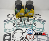 '10-'18 Ski-Doo 800R ETEC Top End Kit Standard 82mm Bore Piston Kits, Gaskets MXZ