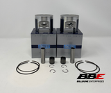 '91-'95 Kawasaki SX 550 WSM .50mm / .020" Oversized 75.50mm Bore Piston Kits
