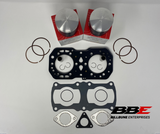 89-'97 Polaris Indy 500 Top End Kit Standard 72.00mm Bore Pistons, Gaskets, SKS
