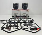 '03-'10 Ski-doo 600 H.O. Standard 72mm Bore Top End Kit, Pistons / Gaskets, MXZ