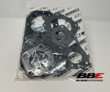 ‘92-'95 Kawasaki 750 SX Top End Gasket Set, W6211, 750cc 20mm Small Pin, SS, ST