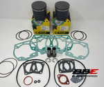 '93-'99 Ski-doo Formula 670 Top End Kit Standard 78mm Bore Piston Kits / Gaskets