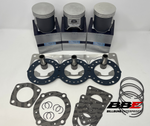 '96-'03 Kawasaki ZXi 1100 WSM Standard 80.00mm Bore Top End Kit Pistons, Gaskets