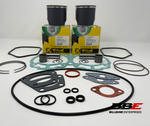 '99-'19 Ski-doo MXZ 600 / 500ss Standard 76mm Top End Kit, Pistons / Gaskets, STK