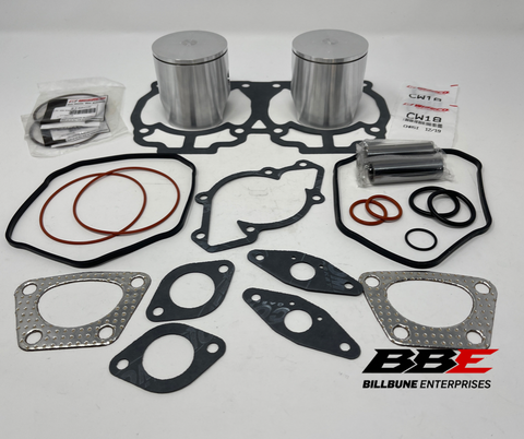 '00-'03 Ski-Doo MXZ 500 Top End Kit Standard 69.50mm Bore Piston Kits, Gaskets