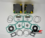 '03-'19 Ski-doo 550F .50mm Over 76.50mm Bore Piston Kits / Gasket Set With Seals