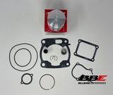 '86-'88 Yamaha YZ125 Wiseco Top End Kit 57mm Bore 1mm, .040" O/S Piston, Gaskets