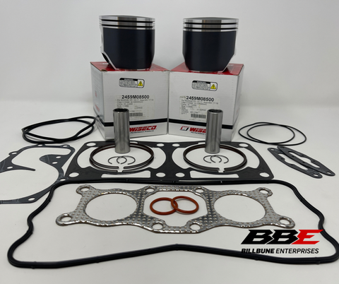 '13-'16 Polaris 800 Pro RMK Wiseco Top End Kit Standard 85mm Piston Kits Gaskets