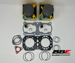 '89-'97 Polaris Indy 500 Top End Kit 1.00mm O/S 73mm Bore Pistons, Gaskets, SKS