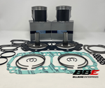 '97-'03 Sea-doo 951 Carb WSM .50mm O/S 88.50mm Bore Top End Kit Pistons, Gaskets