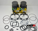 '01-'05 Arctic Cat ZL, ZR 600 Top End Kit Standard 78mm Bore Piston Kits, Gaskets