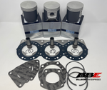 '96-'03 Kawasaki ZXi 1100 WSM .50mm O/S 80.50mm Bore Top End Kit Pistons Gaskets