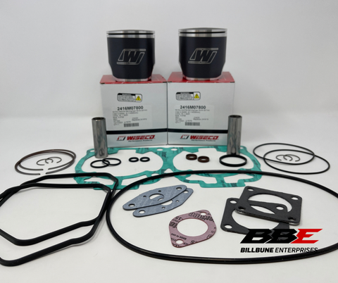 '00-'04 Ski-Doo MXZ 700 Wiseco Top End Kit Stock 78mm Bore Piston Kits, Gaskets