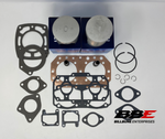 '82-'90 Kawasaki JS 550 Top End Kit .75mm O/S 75.75mm Bore Piston Kits / Gaskets
