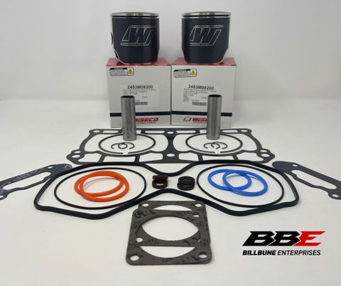 '08-'12 Ski-Doo 800R PTEK Wiseco Top End Kit Stock 82mm Bore Piston Kits Gaskets