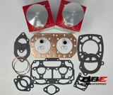 ‘82-'88 Kawasaki JS 550 Wiseco 1mm O/S 76mm Top End Kit Pistons, Gaskets WK1013