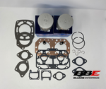 '82-'90 Kawasaki JS 550 Top End Kit 1.00mm O/S 76mm Bore Piston Kits / Gaskets