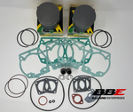 '93-'99 Ski-doo Formula 670 Top End Kit .50mm O/S 78.50mm Bore Pistons / Gaskets