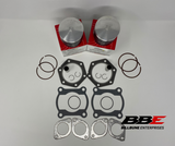 '86-'99 Polaris Indy 488 Fan Top End Kit 1.50mm O/S 73.50mm Bore Pistons Gaskets