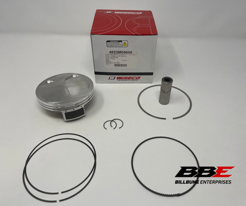 ‘02-'08 Honda CRF450R Standard 96mm Bore Piston Kit '05-'17 CRF450X 13.5:1 Comp.