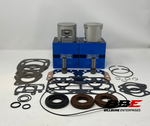 '82-'90 Kawasaki JS 550 Rebuild Kit .75mm O/S 75.75mm Bore Pistons Gaskets Seals