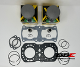 '98-'06 Polaris Indy 500 Top End Kit .50mm O/S 72.50mm Bore Pistons, Gaskets, RMK