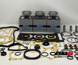 '14-'22 Sea-doo 900 Spark Standard 74mm Bore Pistons / Complete Gaskets W/ Seals